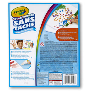 CRAYOLA Color Wonder Album Ricarica, 30 Pagine, da Utilizzare con i Prodotti Color Wonder e StampaMagici, Trasparente, 30 Pagine