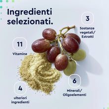 Carica l'immagine nel visualizzatore di Gallery, Integratore per Capelli, 3 Mesi di Scorta,180 Capsule, Cheratina, Biotina, Zinco &amp; Selenio + Rame, Per Capelli Sani, per