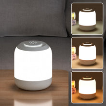 Carica l'immagine nel visualizzatore di Gallery, Lampada da Comodino Touch Dimmerabile 3000K-6500K Bianco Latte