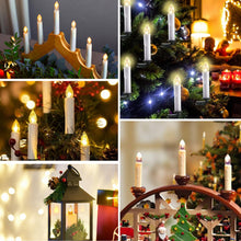 Carica l'immagine nel visualizzatore di Gallery, SCNNC Lampadine Candela E10 34V 3W, Lampadine di Ricambio Candela Arco Bianco Caldo 2700K, Lampadina Candela Conica Scan