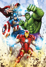 Carica l&#39;immagine nel visualizzatore di Gallery, Clementoni - Puzzle per Bambini 60 Pezzi Supercolor, per Bambini 4+ Anni, Illustrazione con Personaggi Marvel Avengers, Supereroi, Idea Regalo, Made in Italy, 33,5x23,5 cm, 26193