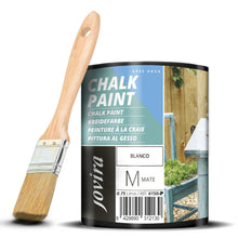 Carica l'immagine nel visualizzatore di Gallery, JOVIRA PINTURAS Chalk Paint - Vernice gessata all'acqua opaca + Pennello speciale per legno. Rinnovate i vostri mobili c