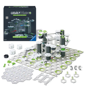Ravensburger - GraviTrax PRO Starter Set Vertical, Starter Kit, Pista di Biglie, Gioco Interattivo ed Educativo STEM, per Bambini 8+ Anni e Adulti, Compatibile con tutti i GraviTrax