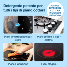 Carica l'immagine nel visualizzatore di Gallery, HG Detergente Per Piani Cottura Ad Induzione, Vetroceramica e Gas, 500ml