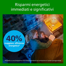 Carica l'immagine nel visualizzatore di Gallery, Philips Lampadina LED UltraEfficient Trasparente B35 a Candela con Filamento, E14 Piccolo Edison, Classe Energetica A, 8