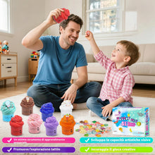 Carica l'immagine nel visualizzatore di Gallery, Confezione da 30 mini slime per burro fluffy con Ciondoli di melma,Putty Giocattoli,Slime Fun Charms,DIY Slime Morbido e