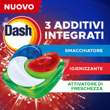 Carica l'immagine nel visualizzatore di Gallery, Dash Power Pods + Extra Igienizzante, Detersivo In Capsule, 19 Lavaggi, Pulizia Profonda Contro Sporco E Batteri, Pulizi