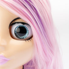 Carica l&#39;immagine nel visualizzatore di Gallery, Nice Group- Influencer Make Up Doll, Testa da Truccare e Pettinare con Occhi Cambia Colore per Bambine Influenzare Trucchi, Multicolore, Taglia Unica, 92049
