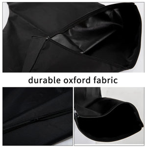 Borsa per Soffiare le Foglie, Sacchetto Per Aspirafoglie, Sacchetto Per Foglie Con Cordino, Sacco di Raccolta per soffiatore di Foglie, Aspirafoglie Borsa Conservazione per Giardino Cortile (nero)