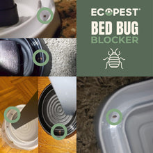 Carica l'immagine nel visualizzatore di Gallery, ECOPEST Trappole per Cimici dei Letti – Confezione da 8 | Trappole Intercettatori Bed Bug Blocker (PRO) (Bianca) | Monit