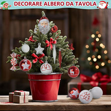 Carica l'immagine nel visualizzatore di Gallery, LEMESO Decorazioni Albero di Natale Rosse e Bianche Palline di Natale 70 pz Ciondoli Natalizi Addobbi Pendenti Ornamenti da Appendere Fiocchi di Neve Ghiaccioli