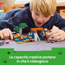 Carica l'immagine nel visualizzatore di Gallery, LEGO Minecraft Spedizione nella Miniera dell’Armadillo - Giocattolo Interattivo con Figure di Ragno della Caverna, Lupo e Funzione TNT - Regalo per Gamer, Bambini e Bambine da 8 Anni in su - 21269