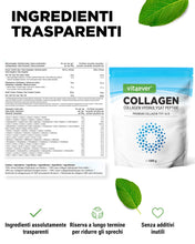 Carica l'immagine nel visualizzatore di Gallery, vit4ever Collagene in Polvere 1000 g (1 kg) - Tipi 1 e 3