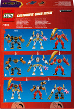Carica l&#39;immagine nel visualizzatore di Gallery, LEGO NINJAGO Mech Elemento di Terra di Cole, Giochi d&#39;Azione per Bambini e Bambine da 7 Anni, Action Figure Snodabile da Battaglia, Giocattolo Personalizzabile con 2 Minifigure, Regalo Ninja 71806