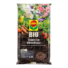 Carica l'immagine nel visualizzatore di Gallery, COMPO BIO Terriccio Universale, Per Piante Orticole, Aromatiche, Ornamentali e da Fiore, Consentito in Agricoltura Biolo
