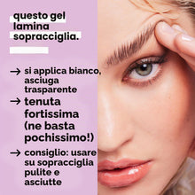 Carica l'immagine nel visualizzatore di Gallery, e.l.f. Brow Laminating Gel, gel per sopracciglia ad asciugatura invisibile, fissaggio forte resistente all’acqua, effett