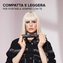 Carica l&#39;immagine nel visualizzatore di Gallery, Bellissima Imetec B-Mini, Piastra per capelli da Borsa e Viaggio, per Capelli corti e frange, Compatta, Leggera, Rivestimento in Ceramica, Temperatura 200°C, Multivoltaggio Automatico, Beauty Bag
