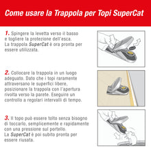 Carica l'immagine nel visualizzatore di Gallery, SWISSINNO Trappola per Topi, 8 Trappole Riutilizzabili con Esca SuperCat