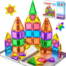 Carica l'immagine nel visualizzatore di Gallery, Subtail 54PCS Mini Costruzioni Magnetici da Viaggio per Bambini 3-8 Anni