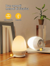 Carica l'immagine nel visualizzatore di Gallery, MediAcous Luce Notturna Uovo, Dimmerabile con Timer 1H e Touch