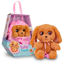 Carica l'immagine nel visualizzatore di Gallery, Baby Paws Cocker, Peluche Interattivo con Suoni, Apre e Chiude gli Occhi ed Include Borsetta, Copertina, Giocattolo Bambine e Bambini +3 Anni