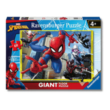 Carica l'immagine nel visualizzatore di Gallery, Ravensburger - Puzzle Spiderman | Puzzle Bambini 4 Anni | Puzzle 60 Pezzi Bambini Da Pavimento 70x50 Cm | Giochi Bambini
