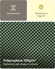 Carica l'immagine nel visualizzatore di Gallery, Praknu 3 Sacchi Giardinaggio 300 Litri – Sacco Foglie ed Erba Pieghevole