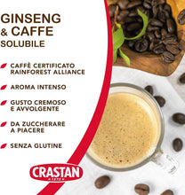 Carica l'immagine nel visualizzatore di Gallery, Crastan Ginseng e Caffe Preparato Solubile per Bevanda, 200g