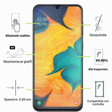 Carica l'immagine nel visualizzatore di Gallery, Vetro Temperato per Samsung Galaxy A30S / Samsung Galaxy M30S [3 Pezzi] Vetrino Protettivo Pellicola Protezione Schermo