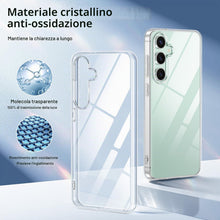 Carica l'immagine nel visualizzatore di Gallery, FLLAO Cover Compatibile con Samsung Galaxy S24 FE 5G con 3 Pellicola Vetro Temperato, Custodia Trasparente Ultra Sottile