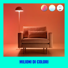 Carica l'immagine nel visualizzatore di Gallery, WiZ Lampadina Smart WiFi, Luce Bianca o Colorata Dimmerabile, E27, 18.5W, Tecnologia SpaceSense, Controllo Vocale (Alexa