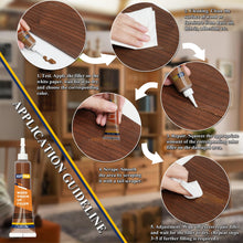 Carica l'immagine nel visualizzatore di Gallery, Hupeyna Kit Riparazione Legno, 12 Colori Stucco per Legno, Ritocco Legno