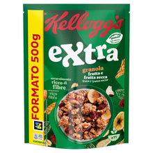 Carica l'immagine nel visualizzatore di Gallery, Kellogg's Extra Granola Cereali Frutta e Frutta Secca 500g