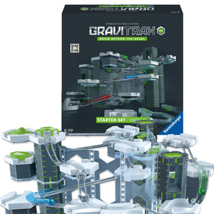 Ravensburger - GraviTrax PRO Starter Set Vertical, Starter Kit, Pista di Biglie, Gioco Interattivo ed Educativo STEM, per Bambini 8+ Anni e Adulti, Compatibile con tutti i GraviTrax