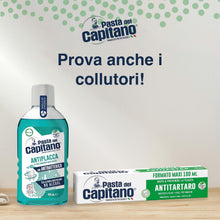 Carica l'immagine nel visualizzatore di Gallery, Pasta del Capitano, Dentifricio Antitartaro Bio, Dona Freschezza e Rinfresca l'Alito, Ideale per i Fumatori, Aiuta a Prevenire la Placca, 100% Made in Italy, Tubetto da 100 ml