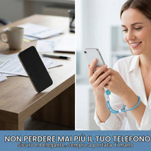Carica l'immagine nel visualizzatore di Gallery, Set da 5 Lacci per Cellulare, Cordino da Polso Universale Anti-smarrimento, Cinturino per Telefono in Nylon Resistente, 