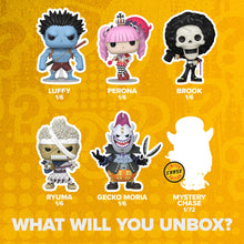 Carica l'immagine nel visualizzatore di Gallery, Funko POP! Mystery: One Piece - Luffy, Brook GITD, Perona, Ryuma
