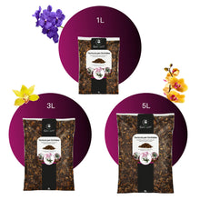 Carica l'immagine nel visualizzatore di Gallery, GebEarth® - Terriccio per Orchidee, Substrato per Orchidee da 1 Litro【 Terriccio Professionale per tutte le Orchidee 】