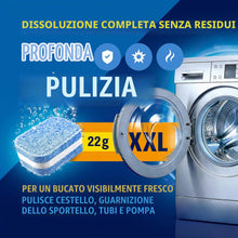 Carica l'immagine nel visualizzatore di Gallery, WoldoClean 3in1 Pulitore e Cura Lavatrice Peli - Pet Anticalcare Pastiglie