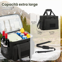 Carica l'immagine nel visualizzatore di Gallery, HSHRISH Borsa pranzo tattica uomo 20L isolata e durevole per picnic
