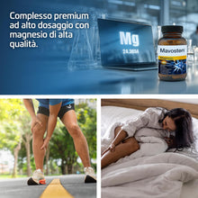 Carica l'immagine nel visualizzatore di Gallery, Mavosten® Magnesio: Complesso di magnesio con bisglicinato [60 capsule]
