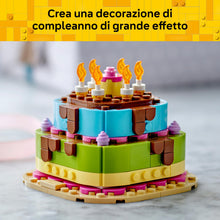Carica l'immagine nel visualizzatore di Gallery, LEGO Torta della festa di compleanno 40815
