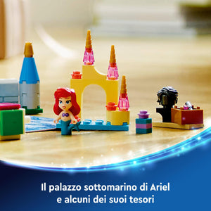 LEGO ǀ Disney Princess Calendario dell'Avvento 2024, Giocattolo di Natale con Personaggi tra cui Elsa, Tiana, Ariel, Vaiana e Mirabel, Giochi per Bambine e Bambini da 5 Anni, Idea Regalo 43253