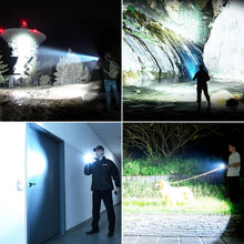 Carica l'immagine nel visualizzatore di Gallery, Blukar Torcia LED Potente Professionale, Super Luminoso Torcia Ricaricabile