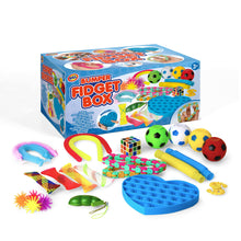 Carica l'immagine nel visualizzatore di Gallery, HGL Fidget Box, SV21083, per bambini dai 3 anni in su, 24 pezzi, motivi e colori assortiti