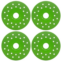 Carica l'immagine nel visualizzatore di Gallery, 4 pezzi di lame per seghe smussate diamantate disco per smerigliatura di lastre di roccia per smerigliatrici angolari di