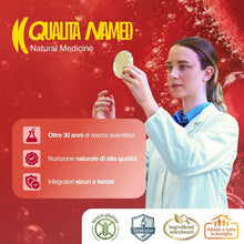 Carica l'immagine nel visualizzatore di Gallery, NAMED Nutrixam Integratore Aminoacidi Essenziali EAA | Aminoacidi Ramificati BCAA | Supporto per Recupero Muscolare, Energia e Benessere Fisico | Integratore Completo Adulti | FMS, 200 Compresse