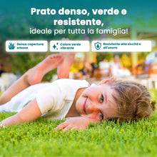 Carica l'immagine nel visualizzatore di Gallery, LERAVA® Concime per Prato Marathon (85 m²) - Fertilizzante a Lenta Cessione fino a 4 Mesi - Concime Prato Autunno con Po