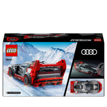 Carica l&#39;immagine nel visualizzatore di Gallery, LEGO Speed Champions Auto da Corsa Audi S1 E-Tron Quattro, Modellino da Costruire di Macchina Giocattolo per Bambini e Bambine da 9 Anni in su con Minifigure del Pilota, Veicolo da Esposizione 76921