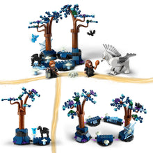 Carica l&#39;immagine nel visualizzatore di Gallery, LEGO Harry Potter Foresta Proibita: Creature Magiche, Set con Animali Giocattolo Fantasy, Gioco per Bambini e Bambine da 8 Anni in su con 2 Minifigure, Fierobecco e Thestral, Idea Regalo 76432
